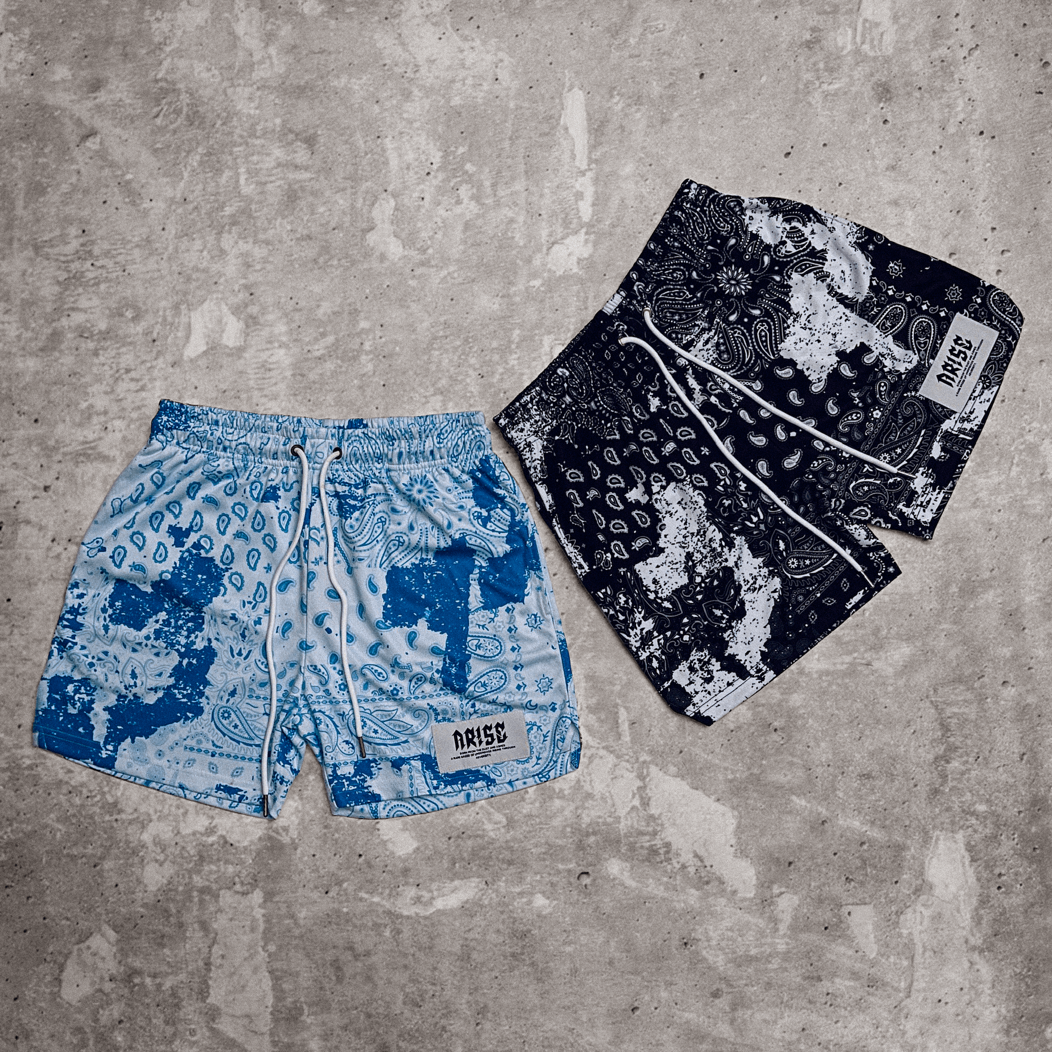 Panda Paisley Shorts