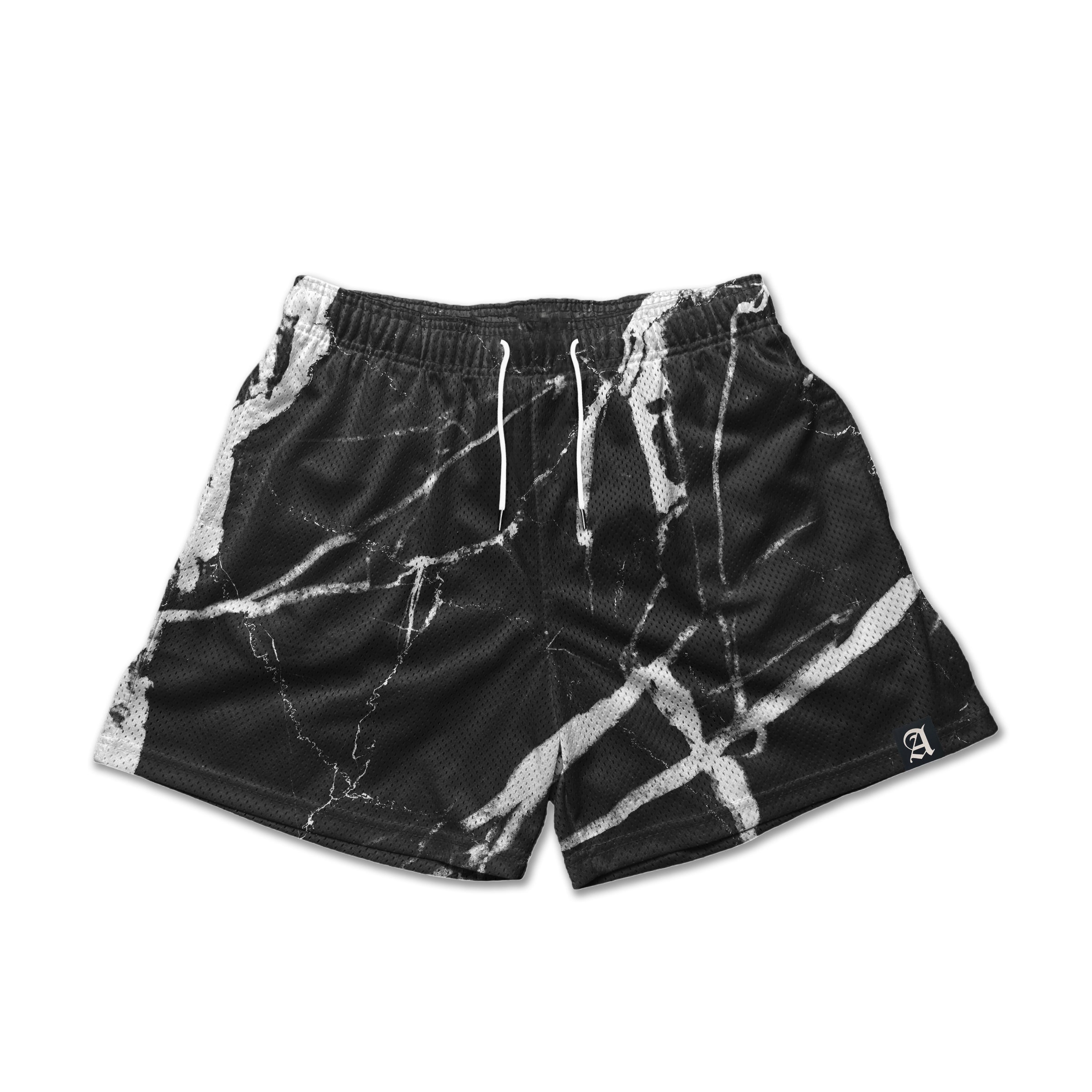 Marble Shorts - Black